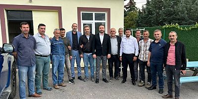 Hizmet-İş Sendikası Elazığ Şube Başkanı Arpa Keban'da üyelerini ziyaret etti