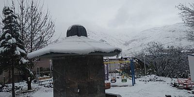 Keban 21 Mart 2025 Nevroz günü Kar ile uyandı,Kar Resimleri