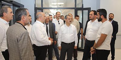 Keban 25 Yataklı Devlet Hastanesinin son durumu incelendi
