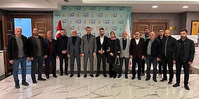 KEBAN AK PARTİ'DEN ELAZIĞ İL BAŞKANI SELMANOĞLU’NA HAYIRLI OLSUN ZİYARETİ