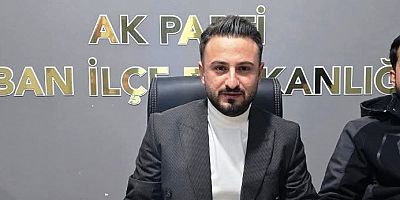 Keban Ak Parti İlçe Gençlik Kolları Başkanı Kaya Görevini bıraktı