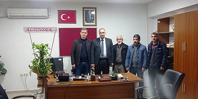 Keban Altın-Der'den  Prof. Dr. İrfan Emre'ye hayırlı olsun ziyareti