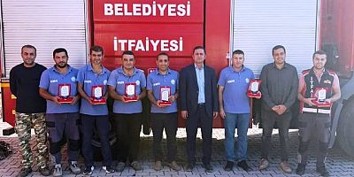 Keban Belediye Başkanı Doğan,İtfaiyeciler Haftasını Kutladı