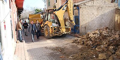 Keban Belediye Başkanı Yücel Doğan çalışmaları inceledi