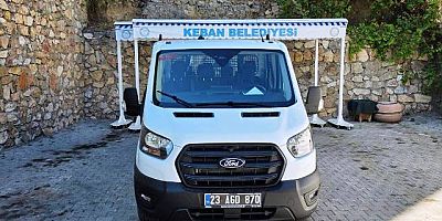 Keban Belediyesi Araç Filosuna Yeni bir Ford Transit kattı