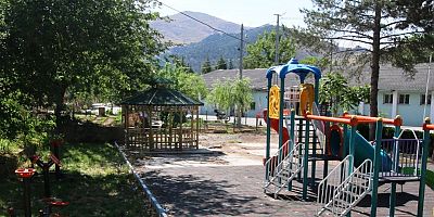 Keban Belediyesi Mahallelere Çocuk Parkı Çalışmaları