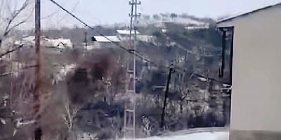 Keban Birvan-Sağdıçlar  yolunda Kar Temizlemesi yapıldı