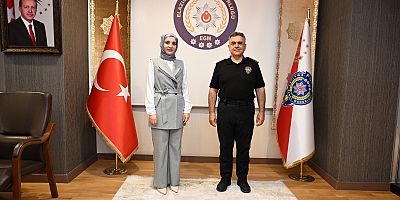 Keban Cumhuriyet Savcısı Cankurtaran,Elazığ Emniyet Müdürü Karan'ı ziyaret etti