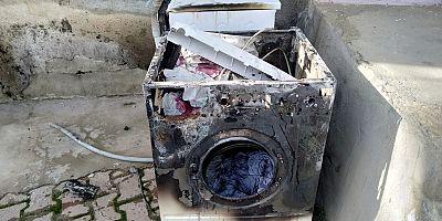 Keban'da 1 Evde Maddi Hasarlı Yangın