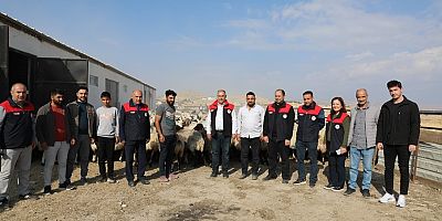  Keban'da  400 adet küçükbaş kapasiteli modern ağıl projesi hayata geçirildi