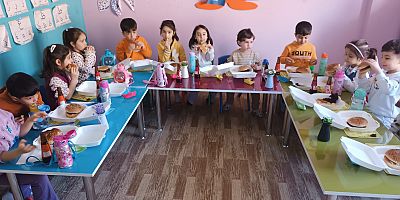 Keban'da Alabalık 4-6 Yaş Kur’an Kursu’nda Tekne Orucu Etkinliği düzenlendi