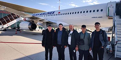 Keban'da Erasmus Projesi kapsamında Litvanya'ya giden öğrenciler döndüler
