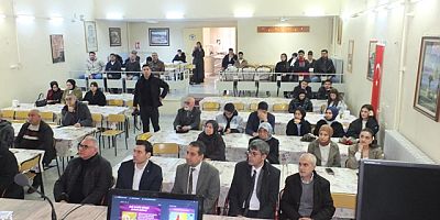 Keban'da FÜ Keban MYO'da  Bağ Hastalıkları eğitimi verildi