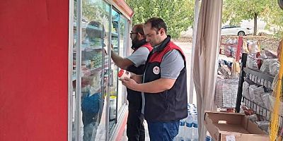 Keban'da Gıda Denetimi yapıldı