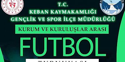 Keban'da Kaymakamlık  Halı saha Futbol Turnuvası Cuma günü başlayacak