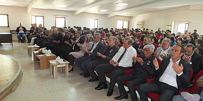 Keban'da  Merhum Gazeteci Arif Çakmak’a Anma Programı düzenlendi