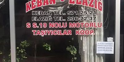 Keban'da Minibüs seferlerine kış düzenlemesi Keban'dan son sefer saat 16:45, Elazığ'dan 17.45 Gece 22.30 Aracı iptal edildi
