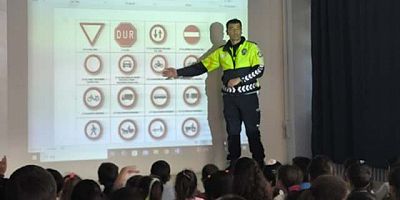 Keban'da Miniklere Trafik Eğitimi Verildi