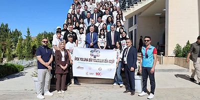 Keban'da Öğrenciler “İpek Yoluna Bir Yolculuk, Bin Keşif” Programına katıldı