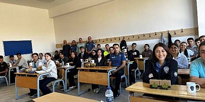 Keban'da Öğrencilere Polislik mesleği tanıtıldı