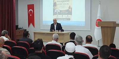 Keban'da Peygamberimiz ve Güzel Ahlak” konulu Konferans düzenlendi