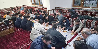 KEBAN’DA RAMAZAN'IN SON GÜNÜNDE  GENÇLERLE İFTAR BULUŞMASI