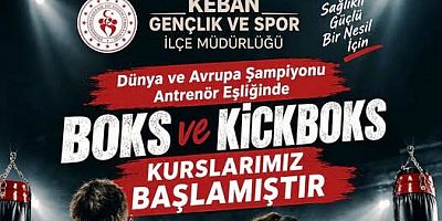 Keban'da Ücretsiz  Boks ve Kick-boks, Kurs başvuruları başladı