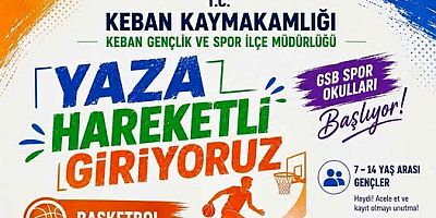 Keban'da Ücretsiz Kick-boks, Basketbol ve masa tenisi Yaz Spor Okulları başvuruları başladı