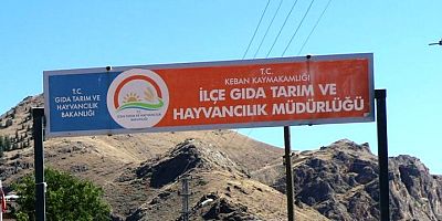 Keban'da zirai dondan etkilenen üreticiler zarar ziyan dilekçesi verecek