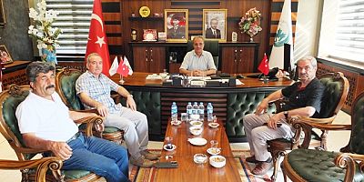 Keban'dan Ağın Belediye Başkanı Çakar'ı ziyaret ettik