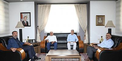 Keban'dan Elazığ Belediye Başkanı Şerifoğullarına ziyaret