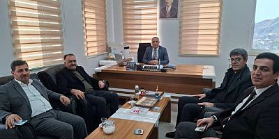 Keban'dan Palu İlçe Milli Eğitim Müdürlüğüne Ziyaret