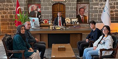 Keban'dan Sur Kaymakamı Akbulut'a ziyaret