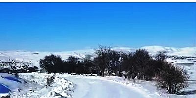 Keban Denizli,Dürümlü,Bayındır  Köyleri yolunda Kar Temizlemesi yapıldı