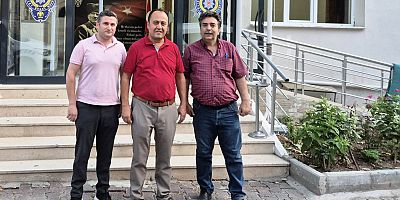 Keban Eski Emniyet Müdürü Polis Başmüfettişi Üngör Keban'ı ziyaret etti