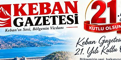 Keban Gazetesi'nin 21. Yaş gününü Siyasiler,STK,Kurum camiasında tebrikler devam ediyor