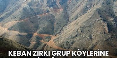 Keban Gogo Deresi Dursunlu Mezrası  Zırkı Grup Alternatif Yol Yapımı Başlamıştır