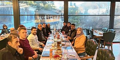 Keban İl Meclis Üyesi Aygün Doğan Keban'da Özel İdare çalışanları iftar yaptı