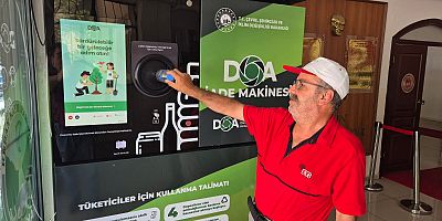 Keban İlçesine DOA Geri Dönüşüm Makinesi kuruldu