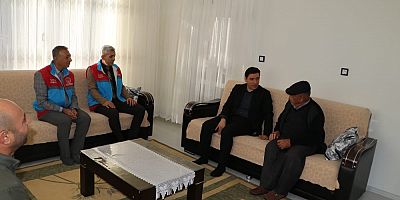 Keban Kaymakamı Atalık, 3 Aralık Dünya Engelliler Günü kapsamında Ev ziyareti yaptı