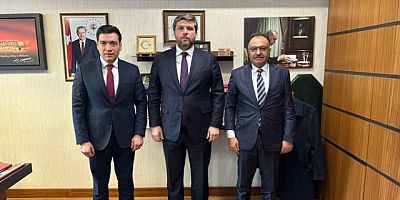 Keban Kaymakamı Atalık, Elazığ Milletvekili  Nazırlı'yı ziyaret etti