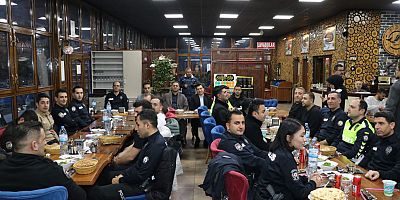 Keban  Kaymakamı Atalık Emniyet Mensupları  İle İftar etti