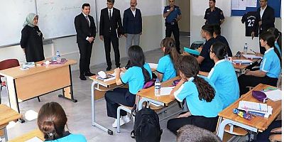 Keban Kaymakamı Atalık Keban ÇPA Lisesini ziyaret etti