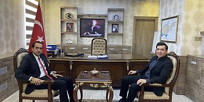  Keban Kaymakamı  Atalık, Kovancılar Kaymakamı  Uyar'ı ziyaret etti