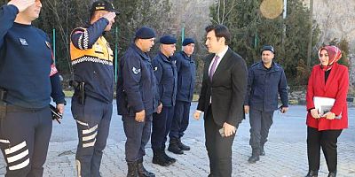 Keban Kaymakamı Atalık, polis, asker ve sağlık kurumlarını denetledi