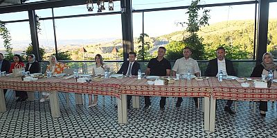 Keban Kaymakamı  Furkan Atalık’a Veda yemeği