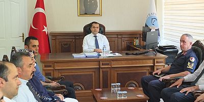 Keban Kaymakamı  Muhammed Huzeyfe Onur görevine başladı 