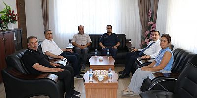 Keban Kaymakamı Onur,EÜAŞ Müdürü Kaya'yı ziyaret etti