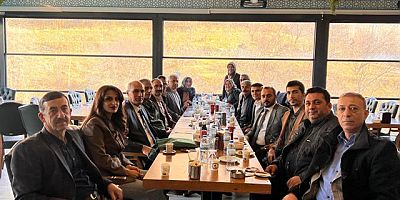 Keban Mal Müdürlüğü Personeli Bahar Apaydın'a veda yemeği