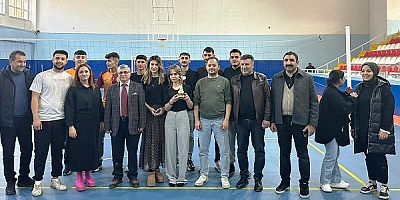 Keban Meslek Yüksek okulunda  voleybol turnuvası düzenledi